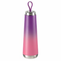 HD Designs Outdoors® Double Wall Stainless Steel Tear Drop Bottle - Purple/Pink Ombre