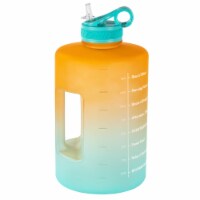 HD Designs Outdoors Gallon-A-Day Water Jug - Orange/Blue