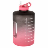 HD Designs Outdoors Gallon-A-Day Water Jug - Black/Pink