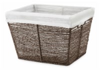 Everyday Living Twisted Paper Small Tote - Espresso Perspective: Main