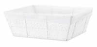 Everyday Living Twisted Paper Shelf Tote - White Perspective: Main