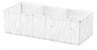 Everyday Living White Woven Strap Tank Topper Perspective: Main