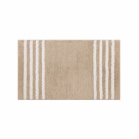 Dip Reverie Bath Rug - Tan/White Perspective: Main