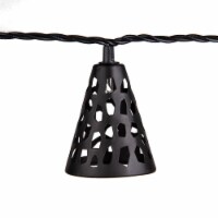 HD Designs Outdoors® Metal Cone String Lights Perspective: Main