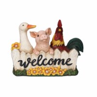 The Joy of Gardening Welcome Farm Animal Statue Perspective: Main