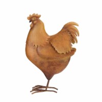 The Joy of Gardening Metal Chicken Statue Perspective: Main
