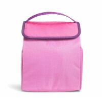 Kroger® EDL Lunch Sack - Pink Perspective: Main