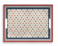 HD Designs Outdoors Americana Roadtrip Rectangular Handled Tray Perspective: Main