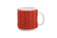 Holiday Home Sweater Mug - Orange Perspective: Main