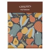 Holiday Home Harvest Vinyl Tablecloth Perspective: Main