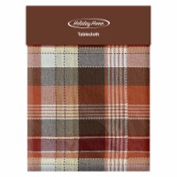 Holiday Home Chambord Plaid Tablecloth Perspective: Main