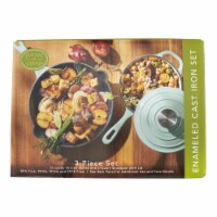 Dash of That® Saucepan w/ Lid and Frypan - Green Perspective: Main