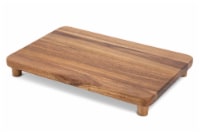 Dash of That Acacia Wood Elevated Serve Bowl