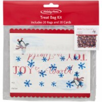 Holiday Home™ Treat Bag Kit - Snowflakes Perspective: Main