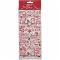 Holiday Home™ Treat Bags and Ties - Cookies for Santa Perspective: Main
