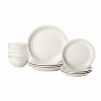 Dash of That® Grace Dinnerware Set - Ivory Perspective: Main