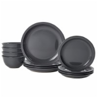 Dash of That® Grace Dinnerware Set- Graphite Perspective: Main