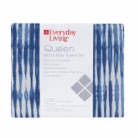 Everyday Living® Tie Dye Sheet Set - Blue Perspective: Main