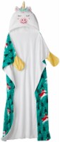 Holiday Home Hooded Unicorn Throw Blanket Perspective: Main