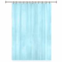 Everyday Living Splash Home Peva Shower Curtain Motto Lt Blue Perspective: Main