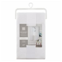 HD Designs Besset Light Filtering Window Panel - White