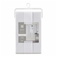 HD Designs Beckett Black Out Window Panel - White