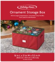 Holiday Home Ornament Storage Box Perspective: Main