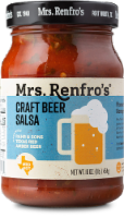 Mrs. Renfro's® Medium Hot Texas Red Amber Ale Craft Beer Salsa
