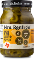 Mrs. Renfro's® Nacho Sliced Jalapeno Peppers Hot Salsa
