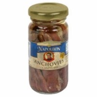Gardentime B23881 Napoleon Flat Anchovies In Olive Oil Jars - 12x3.5Oz