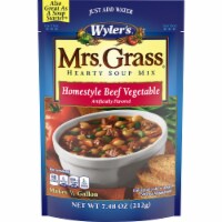 Mrs. Grass Homestyle Beef Vegetable Hearty Soup Mix Perspective: Main