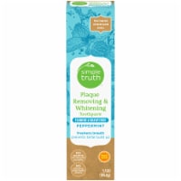Simple Truth™ Peppermint Plaque Removing & Whitening Toothpaste Perspective: Main
