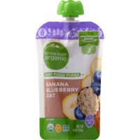 Simple Truth Organic® Banana Blueberry Oat Stage 2 Baby Food Puree