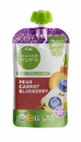 Simple Truth Organic® Pear Carrot Blueberry Stage 2 Baby Food Puree