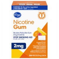 Kroger® Coated Fruit Wave Nicotine Gum 2mg