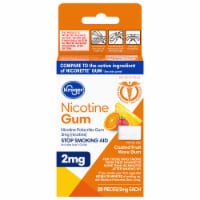 Kroger® Coated Fruit Wave Nicotine Gum 2mg