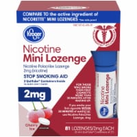 Kroger® Cherry Ice Nicotine Mini Lozenges 2mg