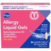 Kroger® Allergy Antihistamine Liquid Gels Perspective: Main