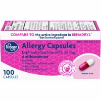 Kroger® Allergy Antihistamine Capsules 25mg Perspective: Main