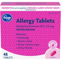 Kroger® Allergy Relief Antihistamine Tablets 25mg Perspective: Main