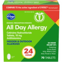 Kroger® All Day Allergy Antihistamine Tablets 10mg Perspective: Main