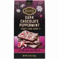Private Selection® Dark Chocolate Peppermint Bark Holiday Candy Bar Perspective: Main