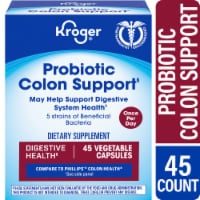 Kroger® Once Daily Probiotic Colon Support Supplement Capsules