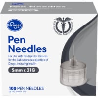 Kroger® 5mm x 31G Pen Needles, 100 ct - Fred Meyer