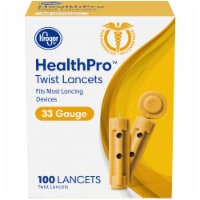 Kroger® HealthPro 33 Gauge Twist Lancets Perspective: Main