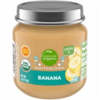 Simple Truth Organic® Banana Stage 1 Baby Food Puree Jar