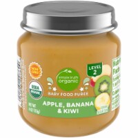 Simple Truth Organic® Apple Banana and Kiwi Stage 1 Baby Food Puree Jar Perspective: Main
