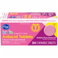 Kroger® Kid's Bubble Gum Flavored Chewable Antacid Tablets Perspective: Main