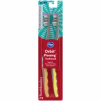 Kroger® Orbit Soft Flossing Toothbrushes Perspective: Main