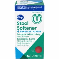 Kroger® Stool Softener + Stimulant Laxative Tablets